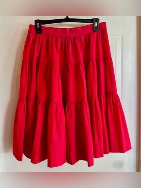 Vintage Rockmount Ranch Wear Red Western Custom Fitted Mini Skirt